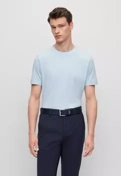 Базовая футболка Thompson BOSS, цвет light pastel blue