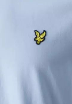 Базовая футболка TIPPED Lyle & Scott, светло-голубой