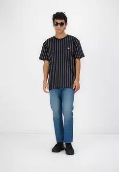 Базовая футболка TJM BADGE TEE Tommy Jeans, черный
