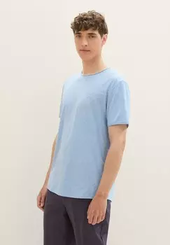 Базовая футболка TOM TAILOR DENIM, синий