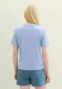 Базовая футболка TOM TAILOR DENIM, синий
