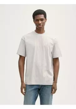 Базовая футболка TOM TAILOR DENIM, светло-серый