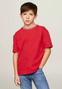 Базовая футболка Tommy Hilfiger, красный