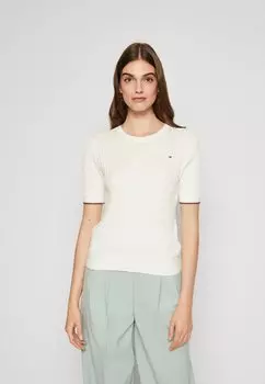 Базовая футболка Tommy Hilfiger, молочный