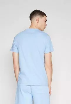 Базовая футболка Tommy Hilfiger, синий цвет Essential Flag Tee