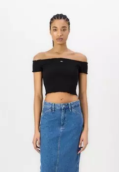 Базовая футболка Tommy Jeans, черный