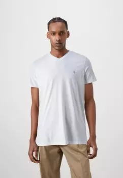 Базовая футболка Tonic V-Neck AllSaints, белый
