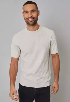 Базовая футболка TORBAY Threadbare, цвет Stone