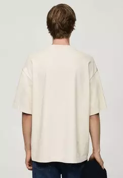 Базовая футболка TOSCA Mango, молочный