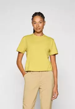 Базовая футболка TRACKLINE TEE Salomon, светло-зеленый