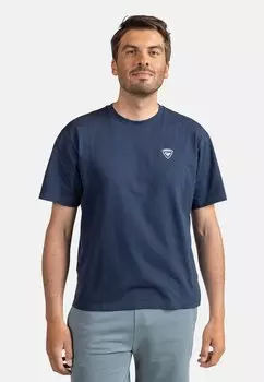 Базовая футболка TRAYE Rossignol, темно-синий