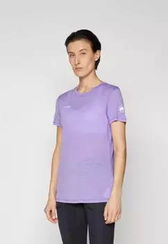 Базовая футболка TREE Mammut, цвет Lavandin Melange