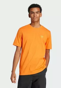 Базовая футболка TREFOIL TEE adidas Originals, оранжевый