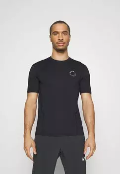 Базовая футболка ТРЕНИРОВОЧНАЯ ФУТБОЛКА 7 DAYS Active, черная