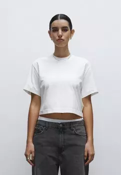 Базовая футболка TRUE BLANKS CONTEMPORARY BOXY Henry Tiger, белый