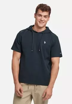Базовая футболка U.S. Polo Assn., цвет dark sapphire