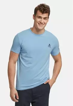 Базовая футболка U.S. Polo Assn., цвет placid blue