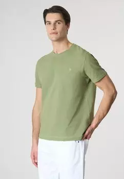 Базовая футболка U.S. Polo Assn., зеленый