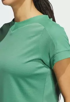 Базовая футболка ULTIMATE365 RIBBED MIX adidas, зеленый