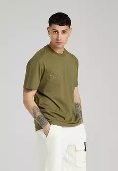 Базовая футболка Umbro, темно-зеленый