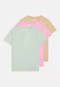 базовая футболка Unisex 3 Pack Friboo, цвет light pink/beige/mint