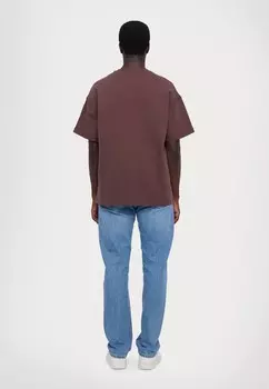 Базовая футболка UNISEX EA7 Emporio Armani, Бордо