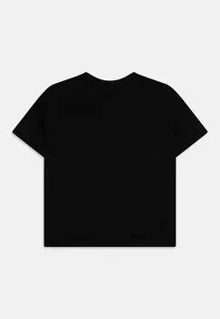 Базовая футболка Unisex EA7 Emporio Armani, черная