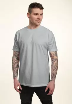 Базовая футболка UNISEX Henry Tiger, светло-серый