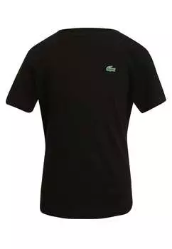 Базовая футболка Unisex Lacoste, черный