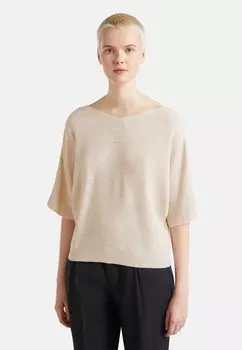 Базовая футболка United Colors of Benetton, бежевый