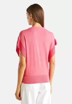 Базовая футболка United Colors of Benetton, розовый