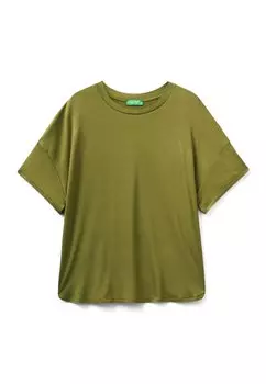 Базовая футболка United Colors of Benetton, зеленый