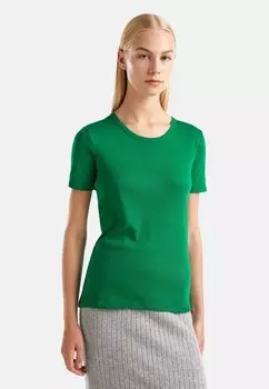 Базовая футболка United Colors of Benetton, зеленый