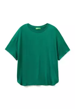 Базовая футболка United Colors of Benetton, зеленый