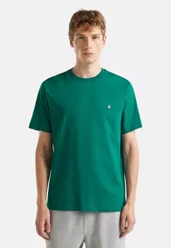 Базовая футболка United Colors of Benetton, зеленый