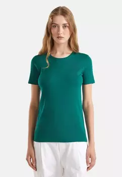 Базовая футболка United Colors of Benetton, зеленый
