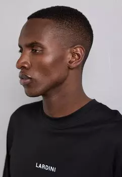 Базовая футболка UOMO LARDINI, черный
