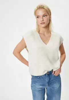 Базовая футболка V NECK Koton, белый