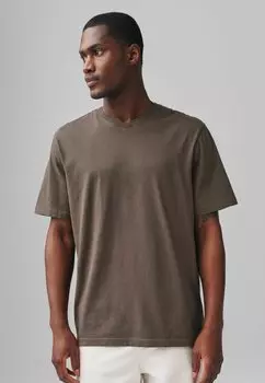 Базовая футболка V-NECK Next, коричневый