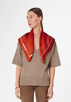 Базовая футболка V-NECK Rodier, серо-коричневый