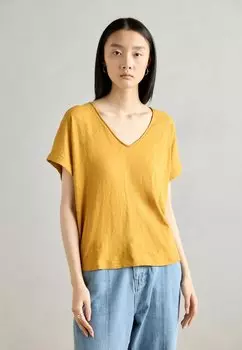 Базовая футболка V NECK SHORT SLEEVE Marc O'Polo, желтый