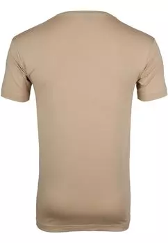 Базовая футболка V-NECK STRETCH 2-PACK ALAN RED, бежевый