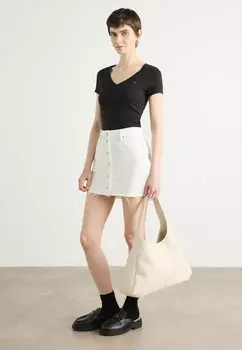 Базовая футболка V NECK TEE 2 PACK Tommy Jeans, черный