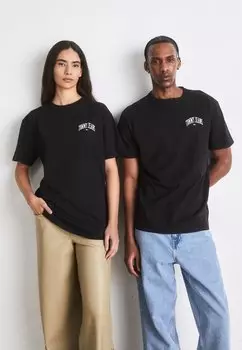 Базовая футболка Varsity Tee Tommy Jeans, черный