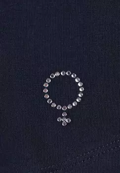 Базовая футболка VENUS BOVIVA, темно-синий