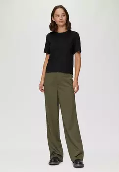 Базовая футболка VERKRZTES MIT CREW NECK s.Oliver, черный