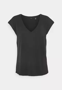 Базовая футболка Vero Moda, черный