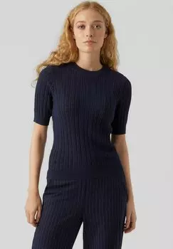 Базовая футболка Vero Moda, цвет navy blazer