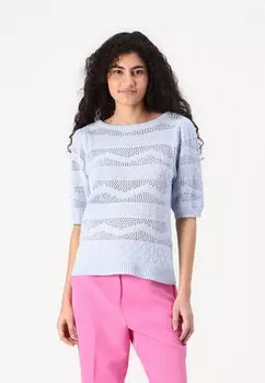 Базовая футболка VIDAZY NEW BOATNECK VILA, светло-голубой