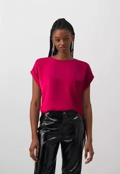 Базовая футболка Viellette-Noos VILA, цвет cerise